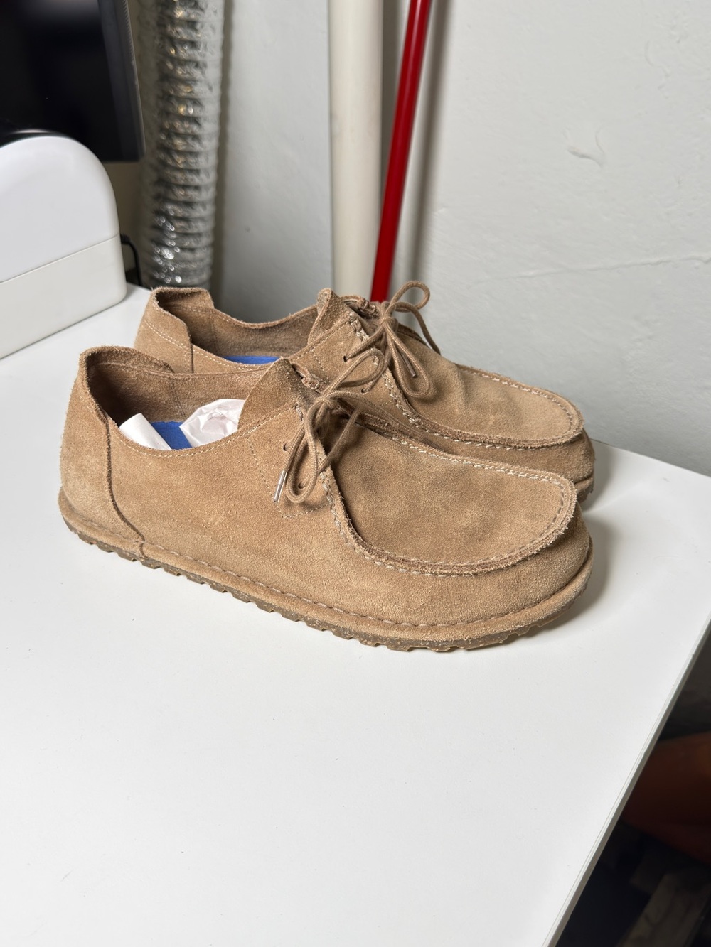 Birkenstock Men's Suede Chukka Boots in Tan